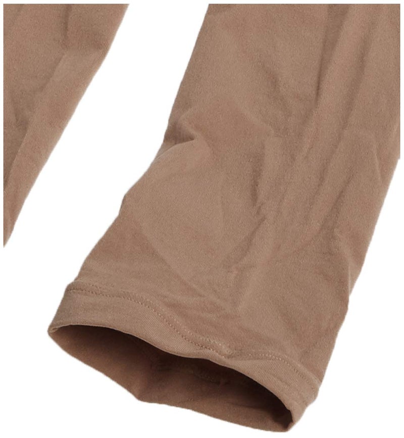 Danskin Women's Microfiber Footless Tight, Classic light toast, C/D - Image 4