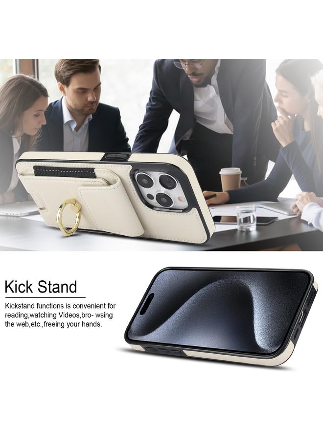 Zaboon Case For iPhone 13 Elastic Card Bag Ring Holder Phone Case - Image 4