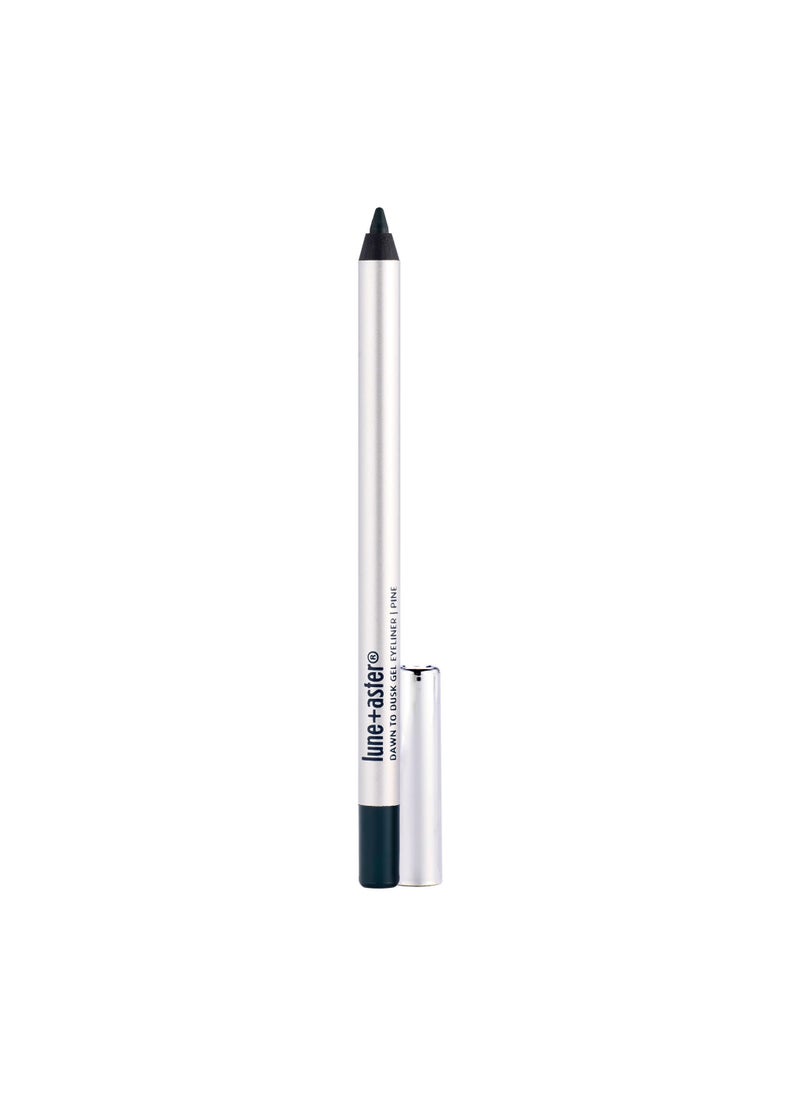Lune+Aster Lune+Aster Dawn to Dusk Gel Eyeliner - Pine - This 14-hour long-wear gel eyeliner offers the precision of a liquid liner and the control of a gel without smudging. 