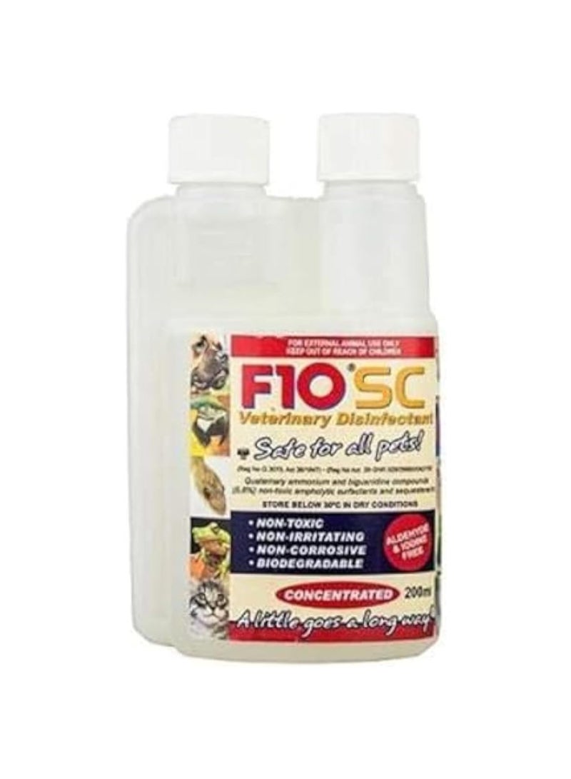 F10 SC Veterinary Disinfectant 200 ML