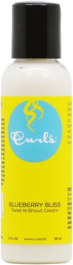 Curls Blueberry Bliss TwistNShout Cream 2oz