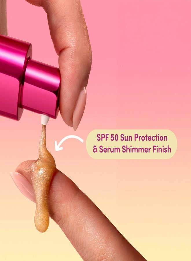 Coco & Eve Body Highlighter SPF 50 - Shimmer Sunscreen - 5.07 fl oz - Image 4