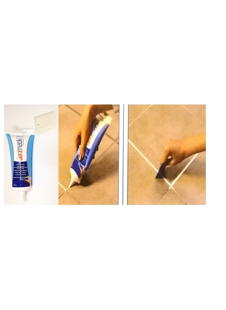 Generic Professional White Glue Paste, 380g, for preventing leakage between ceramic tiles, mosaic, marble, porcelain and anti-mildew  - Image 3