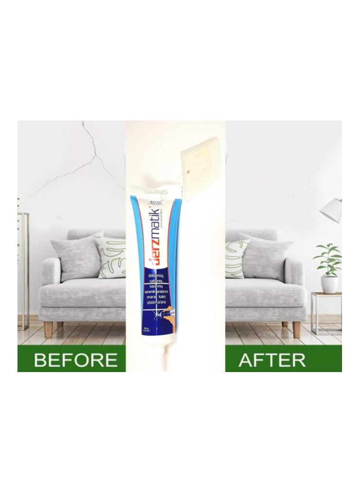 Generic Professional White Glue Paste, 380g, for preventing leakage between ceramic tiles, mosaic, marble, porcelain and anti-mildew  - Image 4