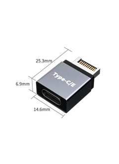 SYOSI 2Pcs USB 3.1 Type-E to Type-C Extension Adapter, Male Port Female & (10 Gbit/s) - pzsku/Z06704043F8420D9BF4D6Z/45/_/1701920208/a34f5b44-eba0-4c84-aab9-9919c2956890