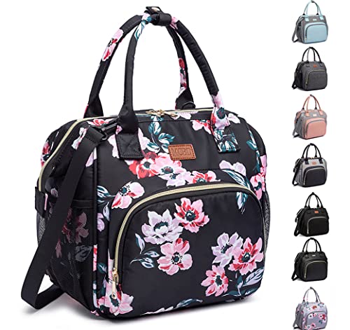 MCBD Lunch bags Insulated Lunch Box for Women,3 Carrying Way Large Tote Bag,Leakproof Reusable Cooler Backpack with Adjustable Shoulder Strap for Office Picnic Beach - Image 1