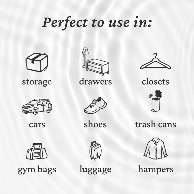 Fresh Wave Odor Eliminating & Deodorizing Packs, Bag of 6 - Safer Odor Relief for Small Spaces, Natural Plant-Based Odor Eliminator, Odor Absorbers for Home - Image 4