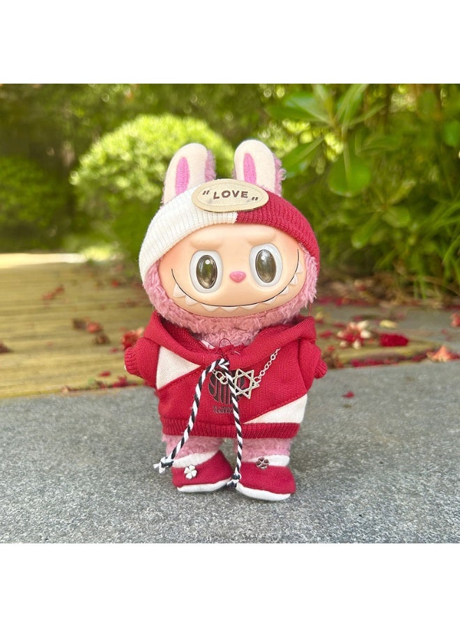 Loquat Labubu Time to Chill Macaron Blind Box Figurine with Outfit