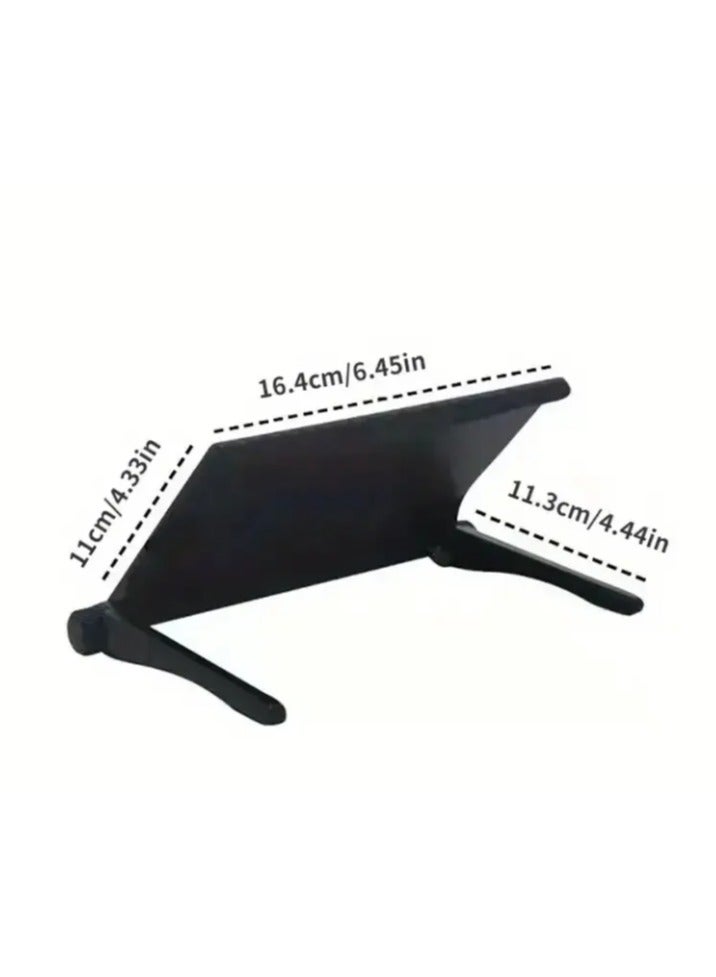 Receiver Shelf, Receiver Holder Shelf, Adjustable Upper Shelf for Screen, Satellite Receiver Device Shelf, Receiver Stand, Purpose Holder Shelf, TV Placed Shelf, Receiver Carrying Shelf, TV Wi-Fi Device Shelf, Router Device Shelf, Above-TV Organization Shelf without the Need to Drill the Wall, Mounted Shelf, Placed Beside and Above the Television, Black Shelf, 26cm x 11.5cm - Image 4