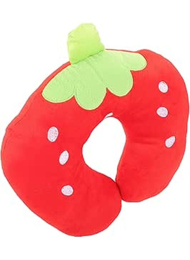 Cartoon U Shaped Travel Pillow Soft Lightweight Neck Support for Airplane Home Office - Image 1