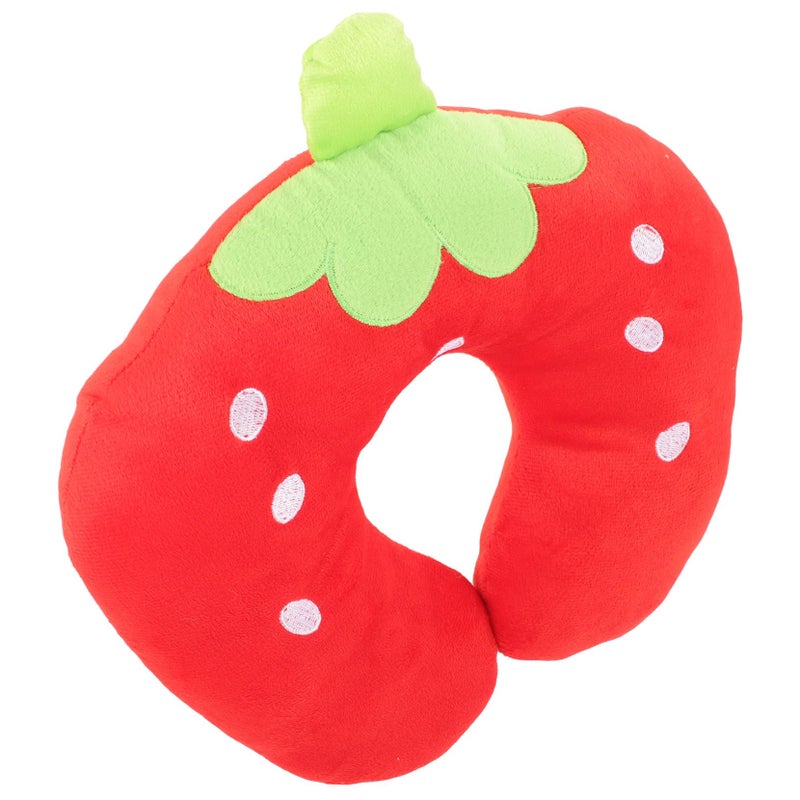 Cartoon U Shaped Travel Pillow Soft Lightweight Neck Support for Airplane Home Office - Image 2