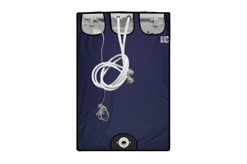 Nitasha Front load Waterproof Washing machine cover Compatible for IFB 7 Kg Fully Automatic , Elite Plus WXS (Blue/-dustproof) - Image 4