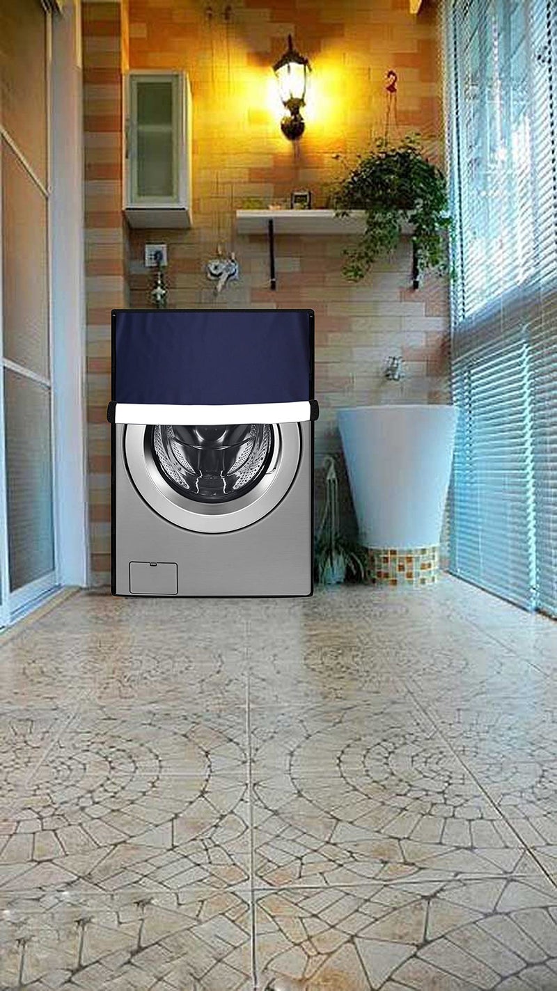Nitasha Front load Waterproof Washing machine cover Compatible for IFB 7 Kg Fully Automatic , Elite Plus WXS (Blue/-dustproof) - Image 5