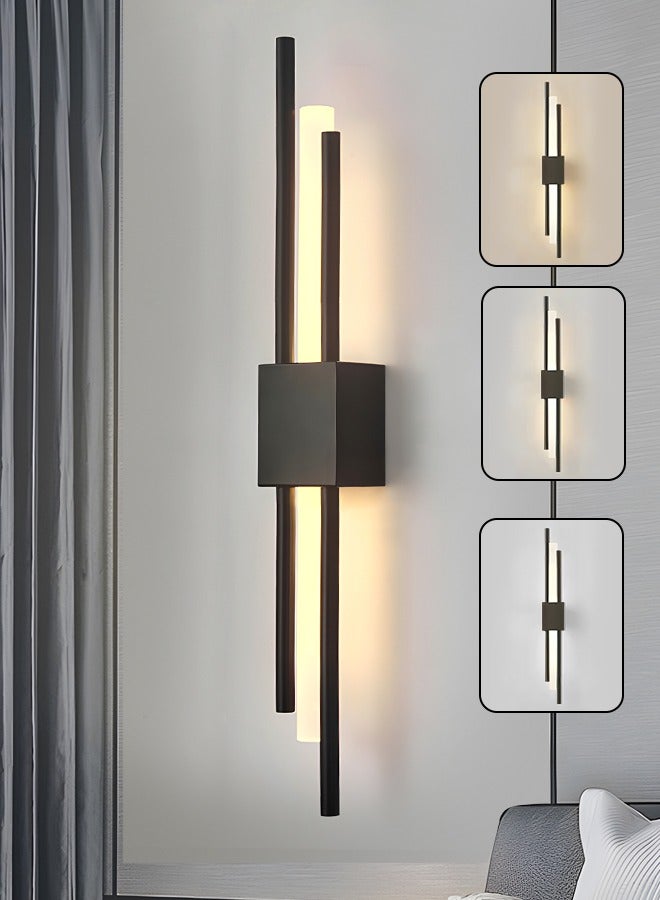 YATAI LIGHTING Modern LED Wall Light, 6W LED Wall Lamp, 50cm Dimmable 3-Color Lighting Fixture for Bedroom, Dining Room, Mirror Side, and Dressing Table  - Image 1
