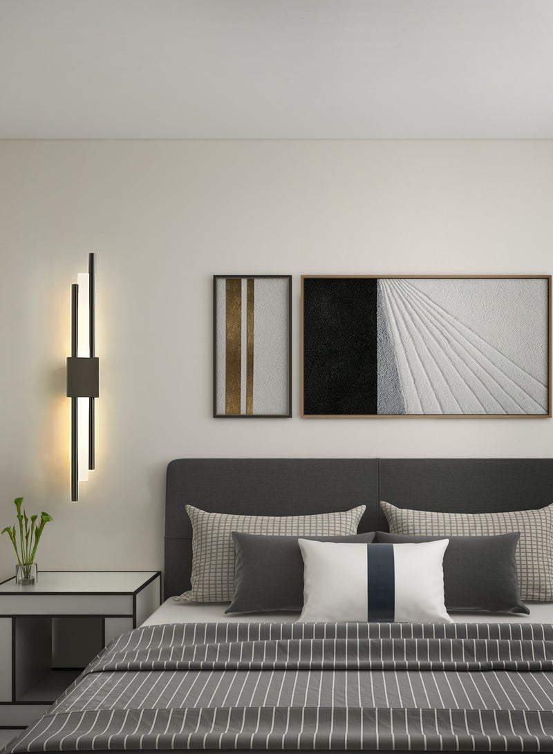 YATAI LIGHTING Modern LED Wall Light, 6W LED Wall Lamp, 50cm Dimmable 3-Color Lighting Fixture for Bedroom, Dining Room, Mirror Side, and Dressing Table  - Image 5