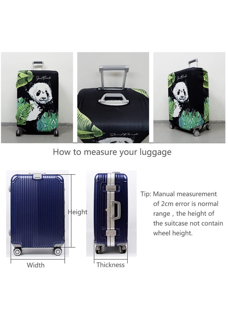 SYOSI - Luggage Cover Washable Suitcase Cover Suitcase Protector Anti-scratch Suitcase cover Fits 18-32 Inch Luggage(M for 22-25 Inch Luggage) - Image 1