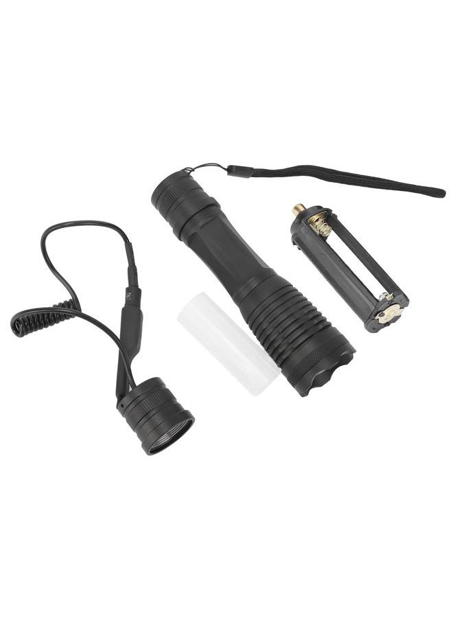 Thoraya IR Flashlight Aluminum Alloy 850nm Portable Night Vision Zoom Flashlight Fit for Outdoor Hunting  - Image 1