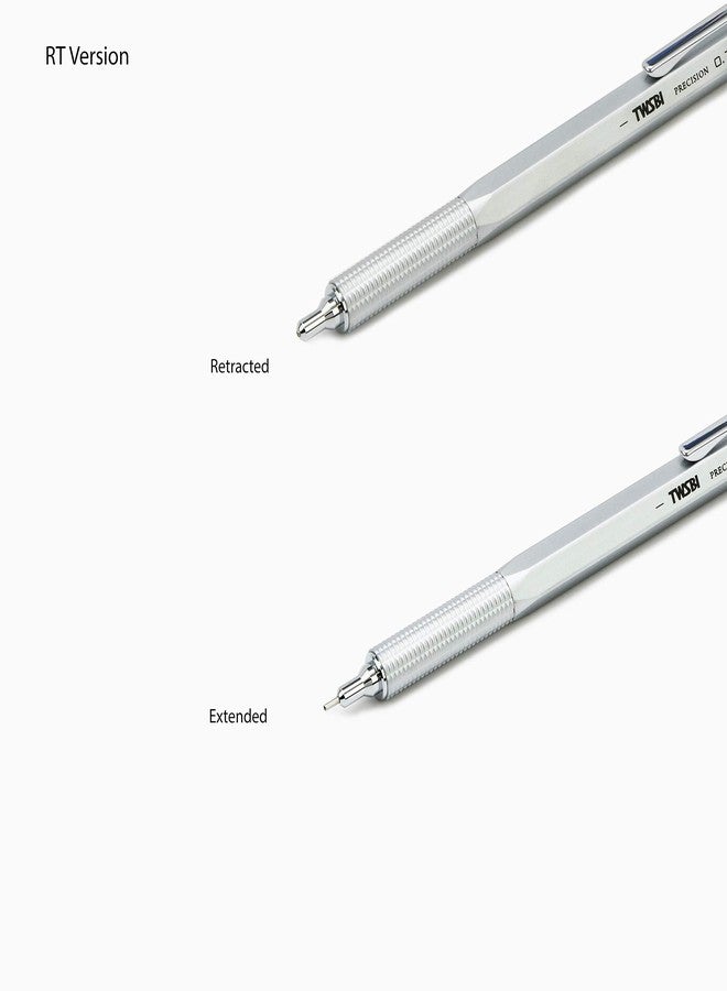 TWSBI Precision Mechanical Pencil Black 0.7mm Retractable Tip - Image 3