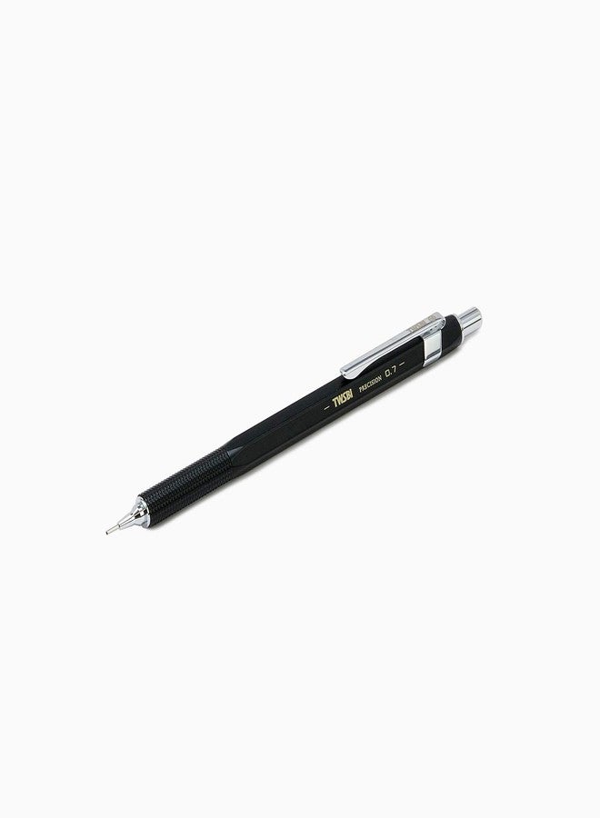 TWSBI Precision Mechanical Pencil Black 0.7mm Retractable Tip - Image 2