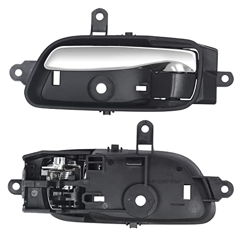 BINWUHI Front Rear Left Driver Side Interior Door Handle Compatible with Nissan Altima Pathfinder 2013-2017 Titan 2015 2017 Titan XD 2016-2017 Murano 2015-2017 Replaces 80671-3TA0D 80671-3TA0A - Image 2