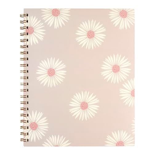 Erin Condren Inspired by Erin Condren Large Undated Planner, 12-Month Customizable Weekly and Monthly Layout, 9" x 11" Size, Premium 100gsm Paper, Includes Stickers and Pocket Folder - Image 1