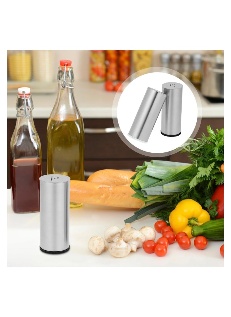 Excefore 2 Pieces Spice Jar Pepper Shakers Seasoning Pepper Shaker Spice Condiment Shaker for Cooking Kitchen Baking Salt Candy  - Image 2