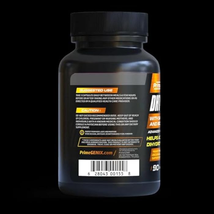 PrimeGENIX – DHT Blocker for Men – Advanced DHT Balance Hair Growth Supplement with Saw Palmetto & Biotin – Perfect Support for Hair Density, Follicles & a Healthy Scalp | 90 Capsules - Image 2