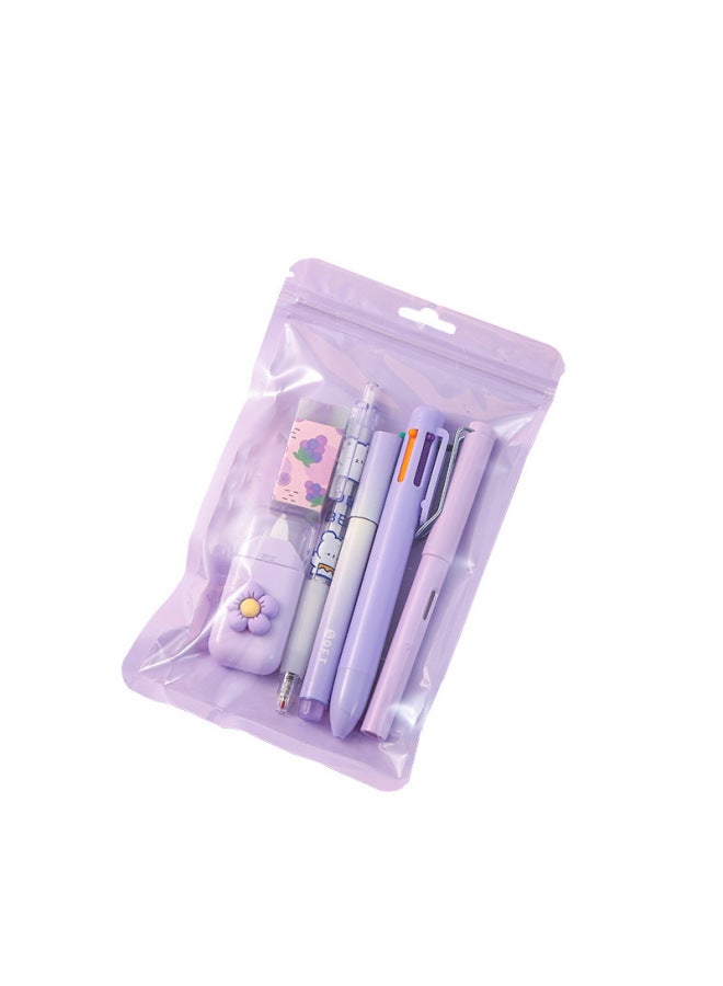 Stationery Suit Creative Cute High Yan Value Wind Student Class Reward Office Cpanion Gift