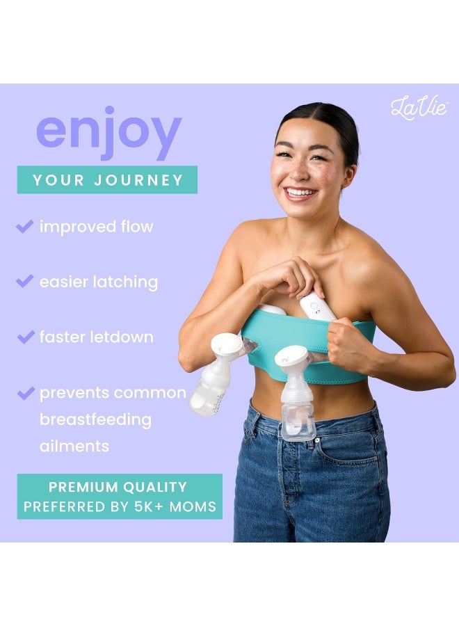 Lavie لافي إكسبيرت موصى به مدلك الرضاعة، تدفئة، دعم الرضاعة الطبيعية للأنابيب المسدودة، التهاب الثدي، تحسين تدفق الحليب، احتقان، درجة طبية (تقنية مسجلة) - Image 2