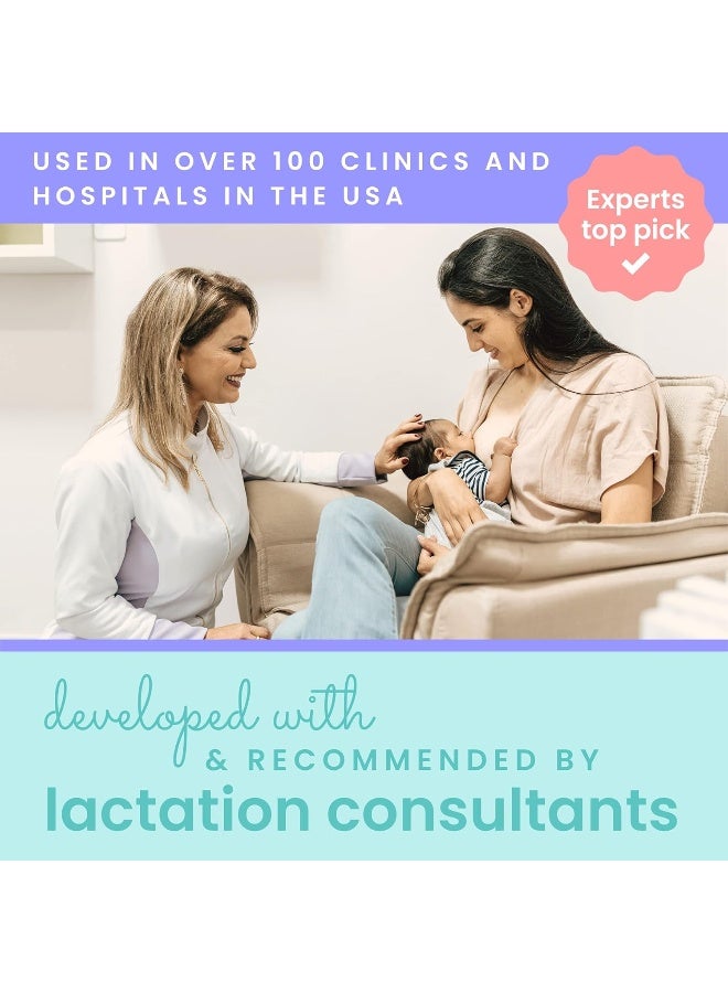Lavie لافي إكسبيرت موصى به مدلك الرضاعة، تدفئة، دعم الرضاعة الطبيعية للأنابيب المسدودة، التهاب الثدي، تحسين تدفق الحليب، احتقان، درجة طبية (تقنية مسجلة) - Image 4