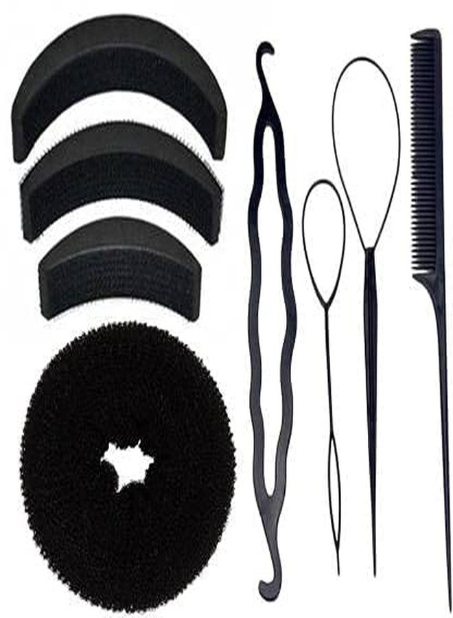 CHANDERKASH Set of 3, Professional Braids Tools/Hair Styling Kits For girls and Women Hair Accessories (8pcs) - Image 1