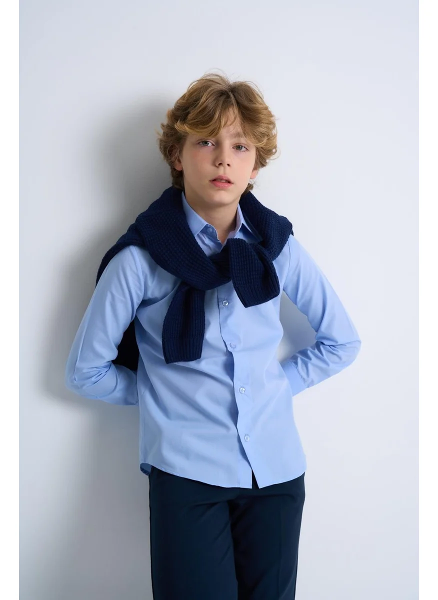 Alexander Gardi Alexandergardi Long Sleeve Classic Boy Shirt