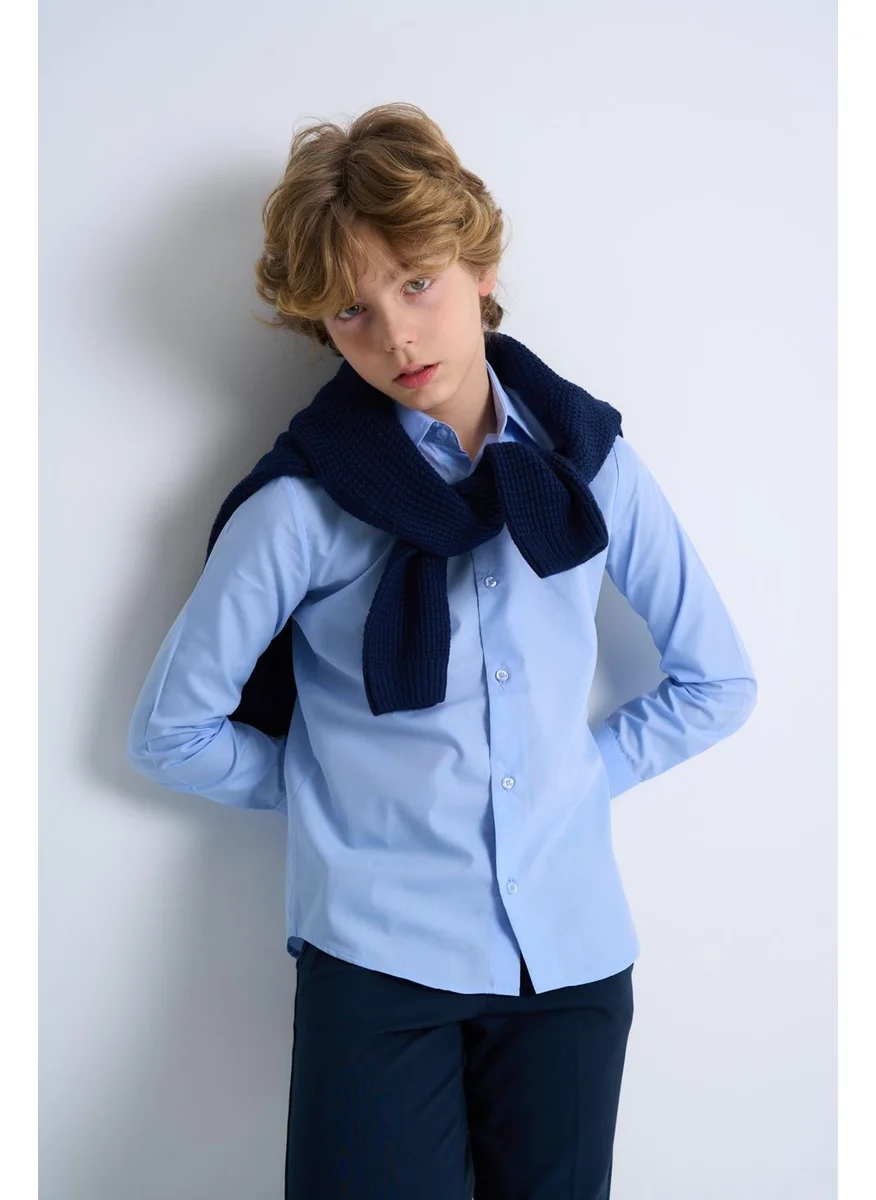 Alexander Gardi Alexandergardi Long Sleeve Classic Boy Shirt