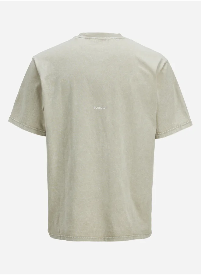JACK & JONES Jcointerlude Wash Short Sleeve Crew Neck T-Shirt