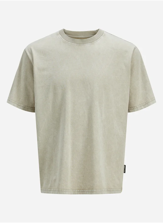 JACK & JONES Jcointerlude Wash Short Sleeve Crew Neck T-Shirt