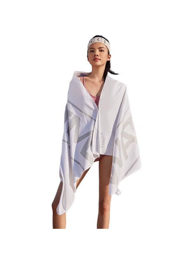 WATERTIME Swimming Towel, Quick-Drying Beach Towel, Bathrobe, Sports Towel, Children'S Absorbent Towel, Men'S And Women'S Cape Towel - Image 2