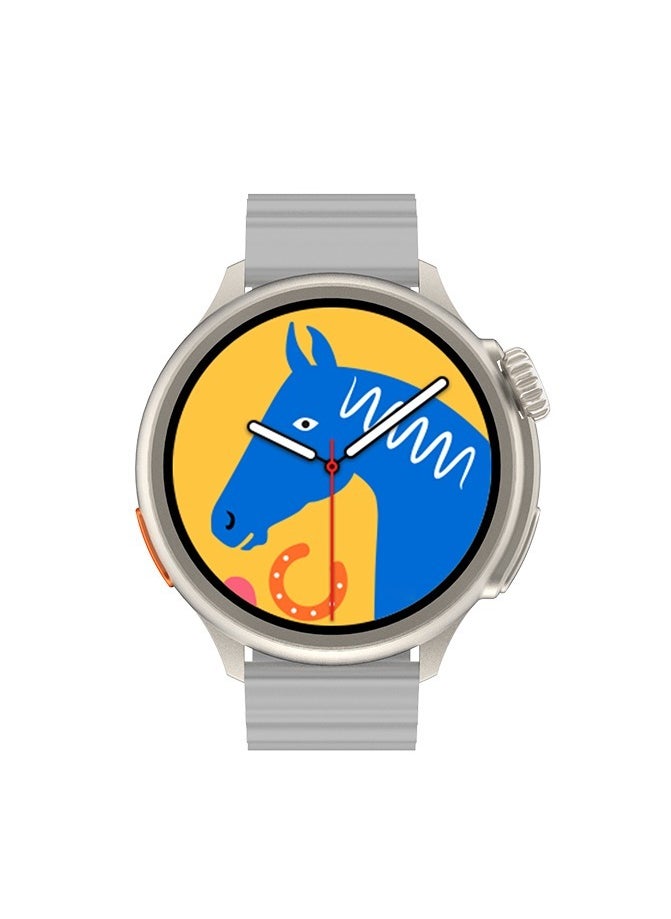LT06 Ultra Smart Watch with 1.43" IPS Screen Music Control Bluetooth Calling Sleep Monitor Wireless Charging for Women and Men