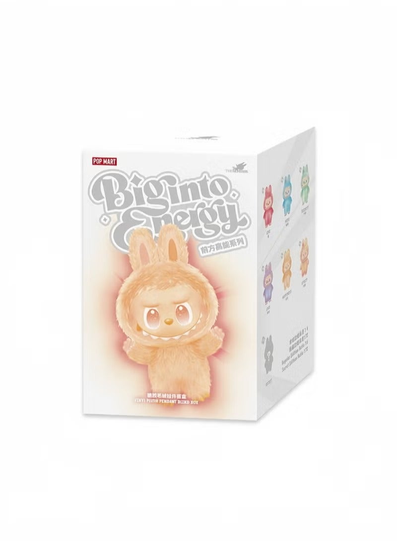 POP MART Cute Bubble Labubu Plush Toy Trendy Blind Box, Vinyl Face Macaron Doll Pendant  - Image 1