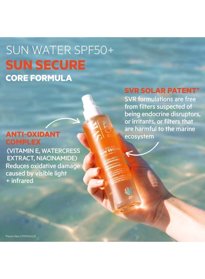 اس في أر ماء الشمس المرطب Svr Sun Secure SPF 50+ خفيف للغاية وغير مرئي 200 مل - Image 5