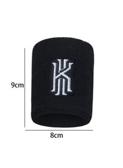 Ant Unique Sports Breathable Wristband, Keep Warm Wristband Running Sports Protective Gear for Tennis Basketball Running Gym Working Out Black  - Image 2