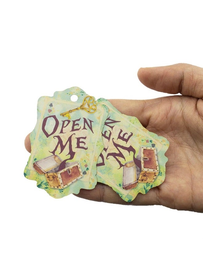 Summer-Ray.com Summer-Ray 50pcs Alice in The Wonderland Theme Gift Tags Favor Tags (Open Me) - Image 2