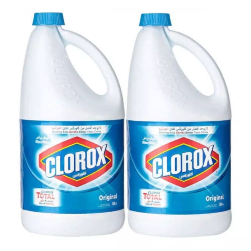 Clorox Liquid Bleach Original Kills 99.9percent Of Virus And Bacteria- 1.89Ltr