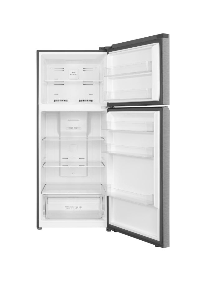 TCL Refrigerator Top Freezer 16.5 Cu.Ft, 420 Liters Inverter 14.6 L 220 W P550TMS Sliver - Image 3