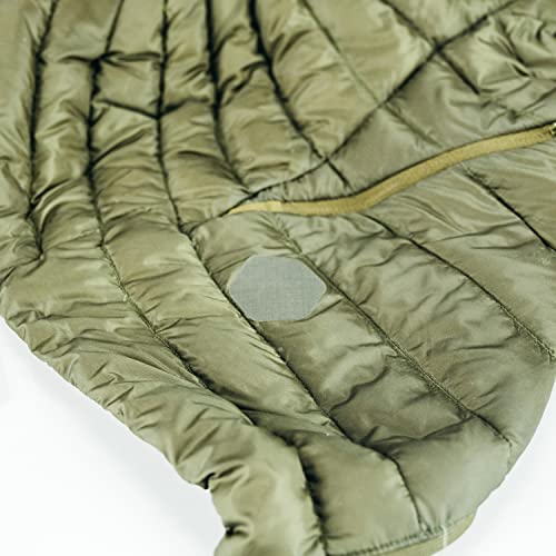 GEAR AID Tenacious Tape Repair Patches for Jackets, Tents and Outdoor Gear, OD Green, 2.5” and 1.5” Hex Shape, 4 Patches - Image 5