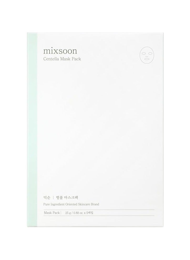mixsoon mixsoon Centella Asiatica (Cica) Sheet Mask (5ea)  - Image 1
