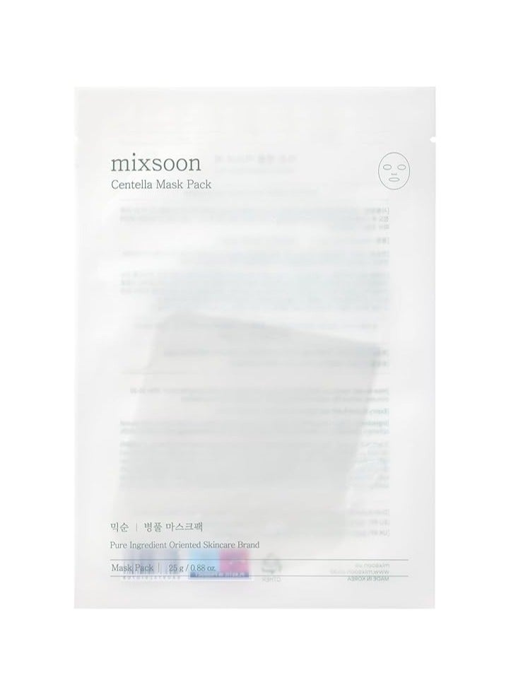 mixsoon mixsoon Centella Asiatica (Cica) Sheet Mask (5ea)  - Image 2