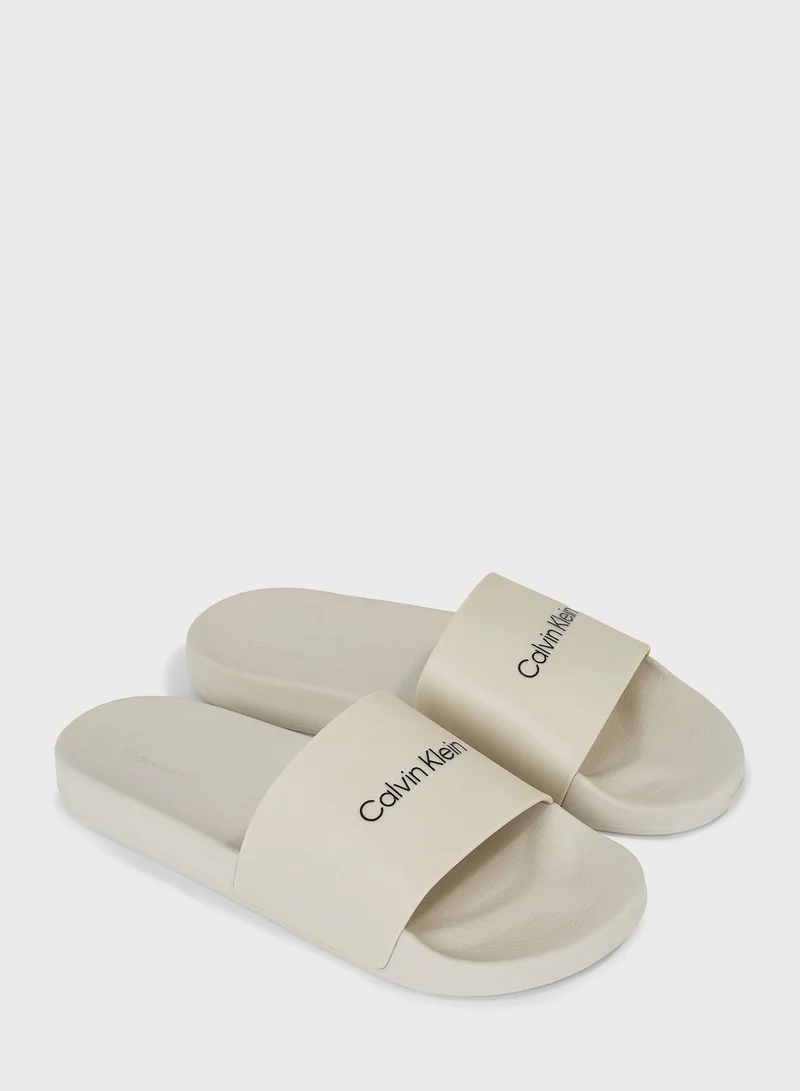 CALVIN KLEIN Logo Printed Slides