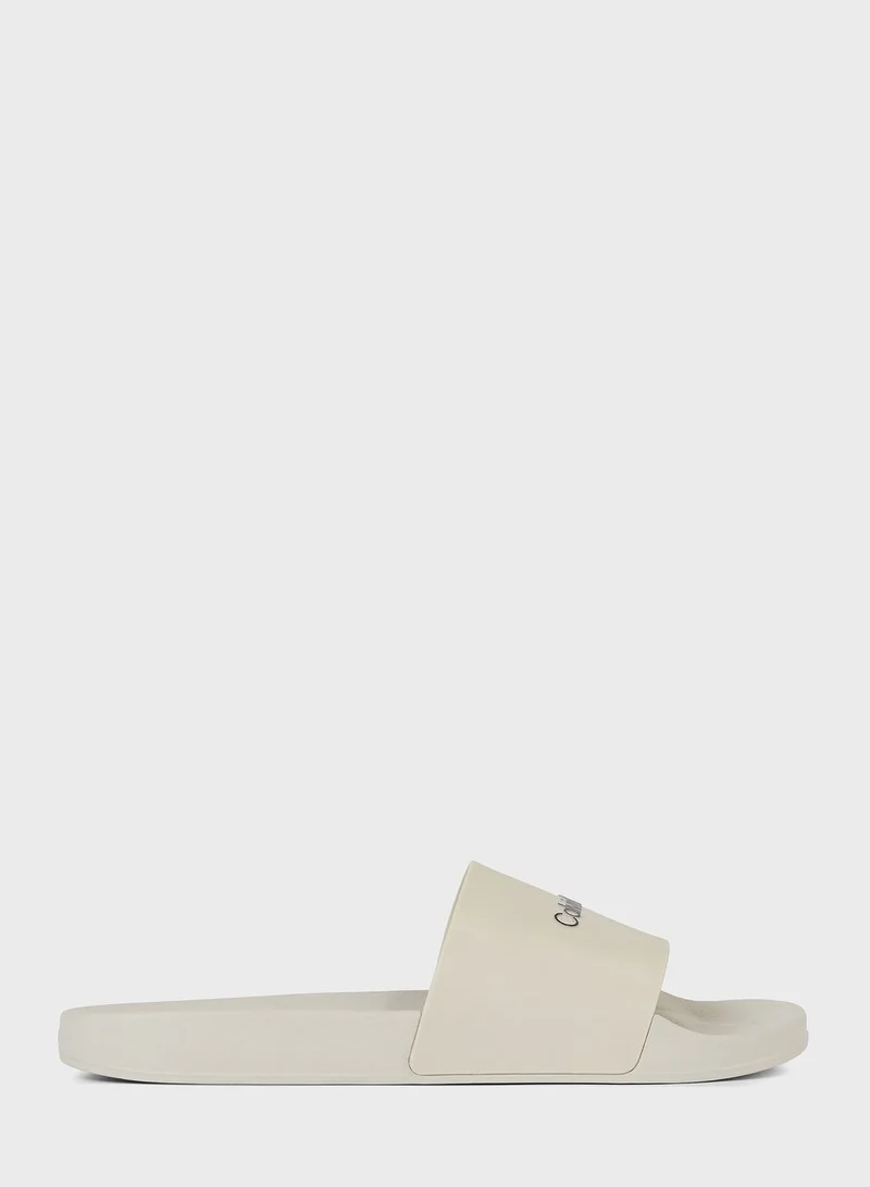 CALVIN KLEIN Logo Printed Slides