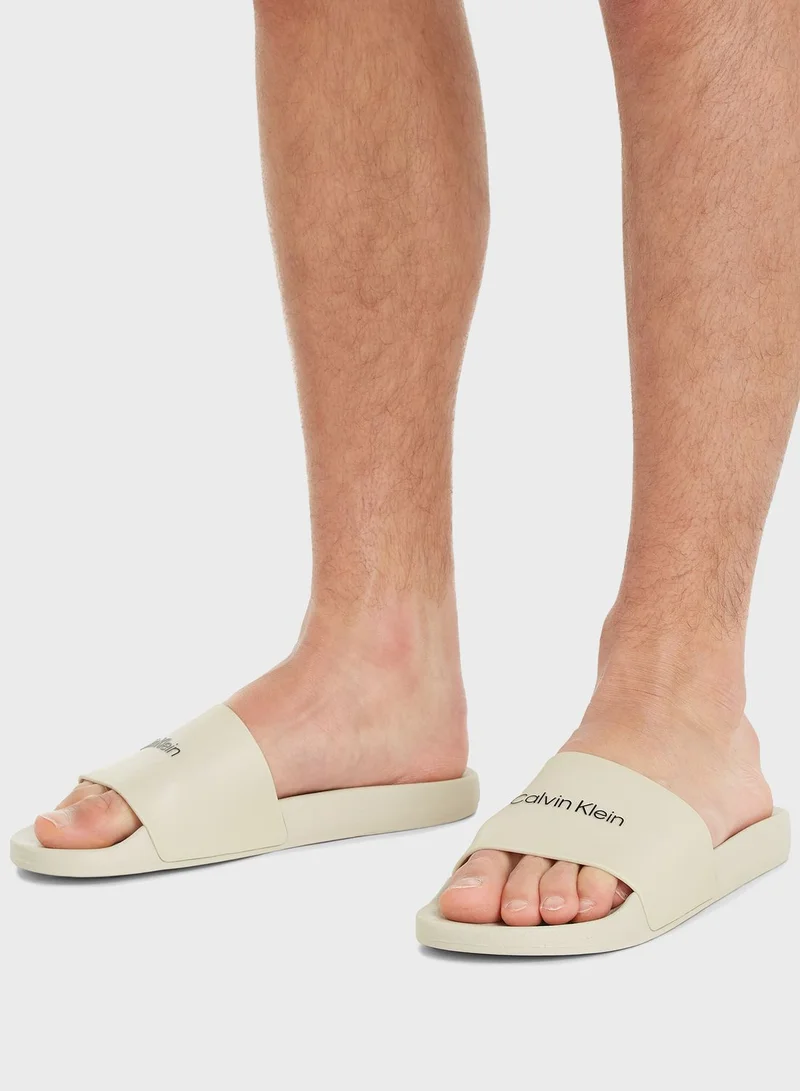CALVIN KLEIN Logo Printed Slides