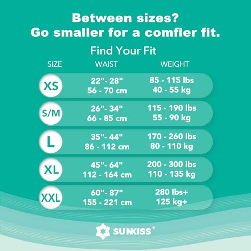 SUNKISS TrustPlus Adult Diapers with Maximum Absorbency, Unisex Disposable Incontinence Briefs with Tabs for Men and Women, Odor Control, Large, 15 Count - Image 3
